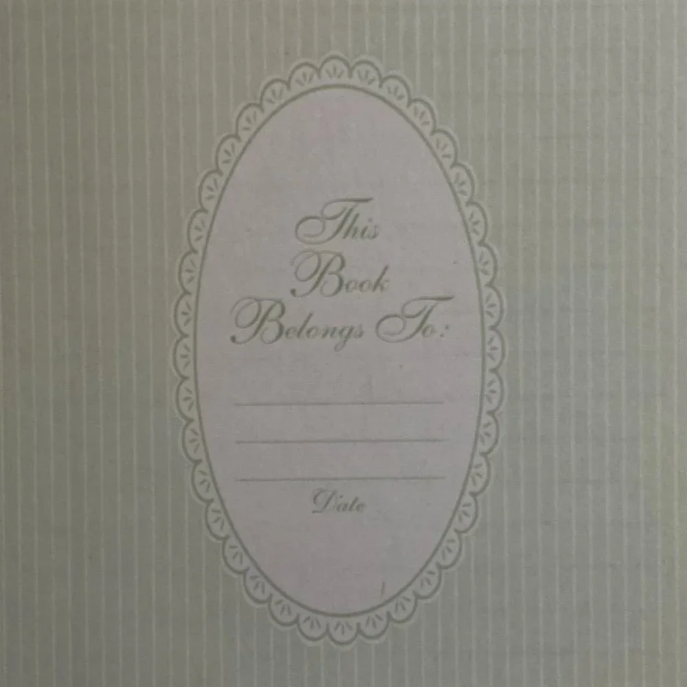 Blank Lined Journal Hardcover Spiritual Verses Gifts